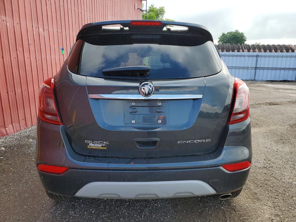 2017 Buick Encore VIN KL4CJ1SB1HB182154 COPART salvage auction — NORMAL WEAR, On - Permit No Brand - Unfit (P), sold $2,750 on 2026-07-08 (photo 6)