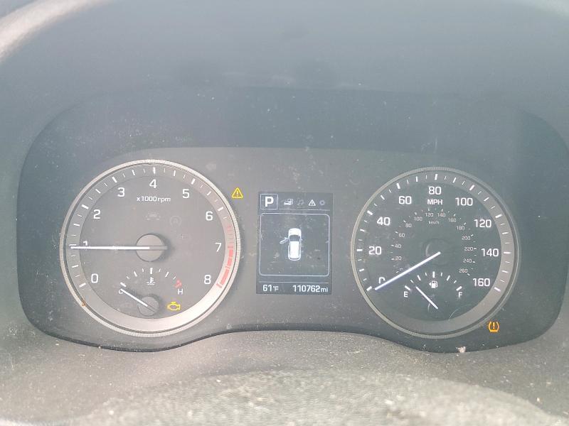 2017 Hyundai Tucson VIN KM8J33A21HU271100 COPART salvage auction — MECHANICAL, Wv - Certificate Of Title, sold $4,900 on 2026-07-21 (photo 9)