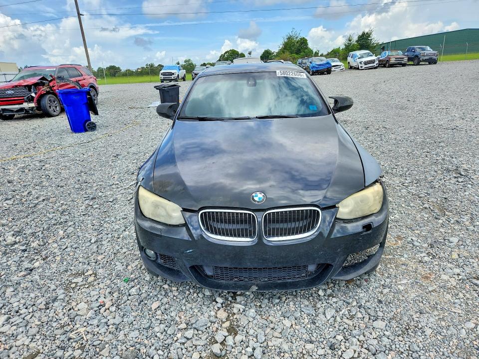 2011 BMW 3er VIN WBADX7C57BE580265 COPART salvage auction — FRONT END, GA - CERT OF TITLE-SALVAGE, sold $625 on 2026-07-28 (photo 5)