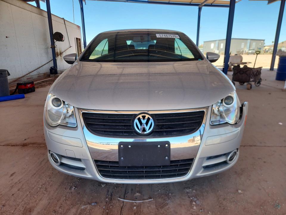 2009 Volkswagen Eos VIN WVWBA71F29V012488 COPART salvage auction — FRONT END, AZ - CERT OF TITLE - SALVAGE, sold $1,850 on 2026-08-11 (photo 5)
