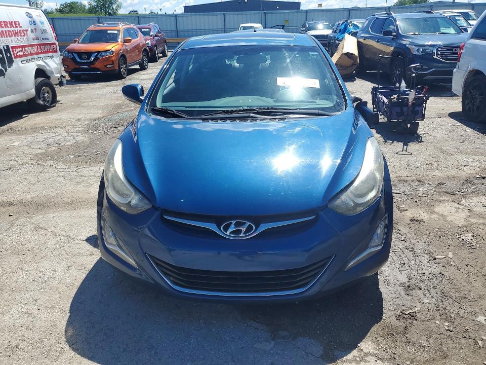 2016 Hyundai VIN KMHDH4AE8GU567955 COPART salvage auction — REAR END, In - Cert Of Title-Salvage Title, sold $1,150 on 2026-07-20 (photo 5)