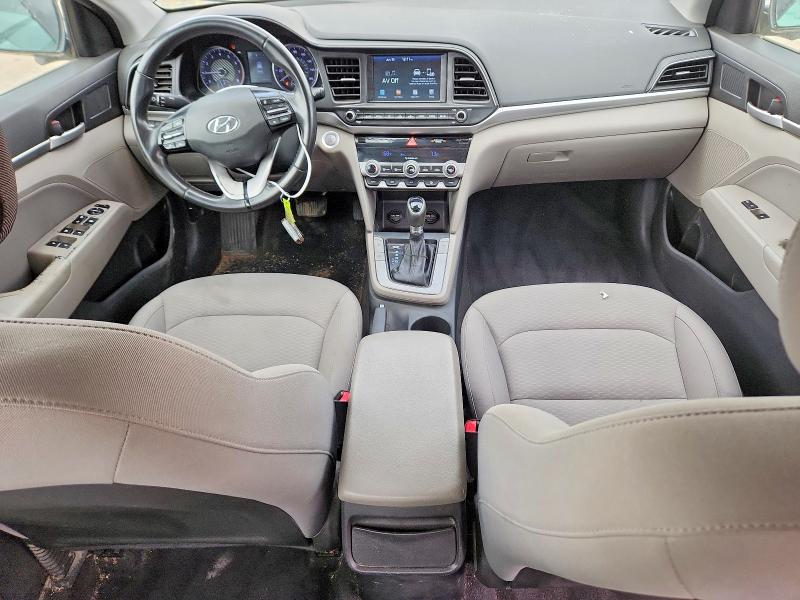 2019 Hyundai Elantra VIN KMHD84LF6KU771345 COPART salvage auction — FRONT END, Il - Salvage Certificate, sold $325 on 2026-07-28 (photo 8)