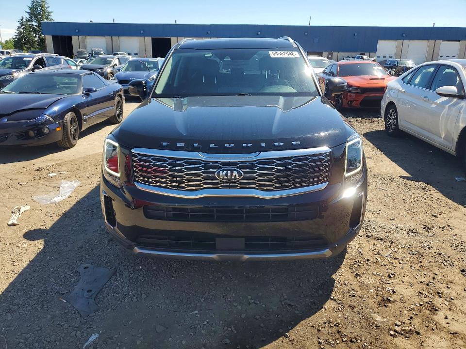 2020 Kia Telluride VIN 5XYP3DHCXLG025028 COPART salvage auction — REAR END, Mi - Certificate Of Title, sold $4,850 on 2026-07-14 (photo 5)
