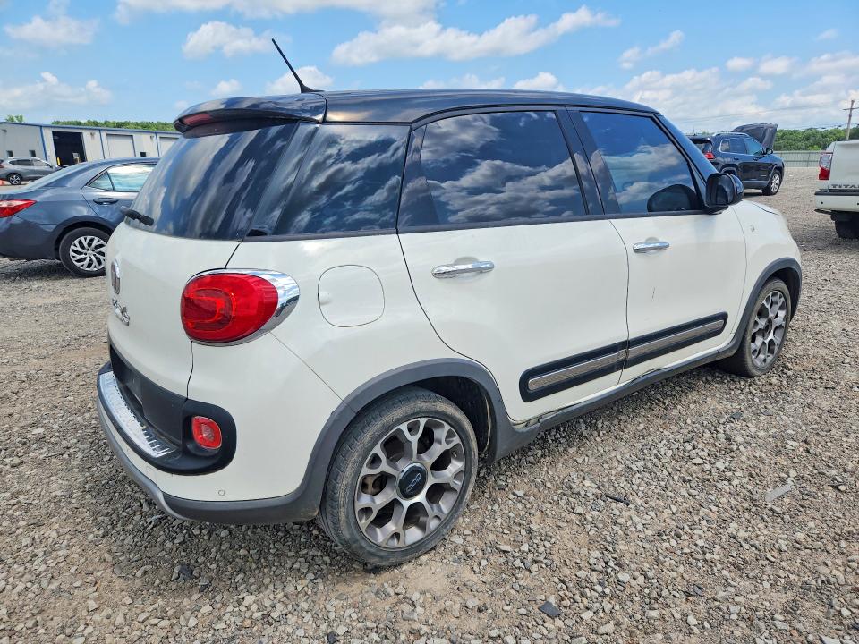 2015 Fiat 500l VIN ZFBCFADH9FZ031174 COPART salvage auction — SIDE, Ar - Cert Of Title-Salvage, sold $325 on 2026-08-17 (photo 3)