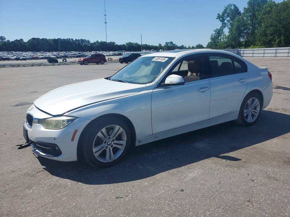 2017 BMW VIN WBA8D9C34HA004881 COPART salvage auction — FRONT END, Nc - Salvage Certificate Of Title, sold $4,450 on 2026-07-21 (photo 1)