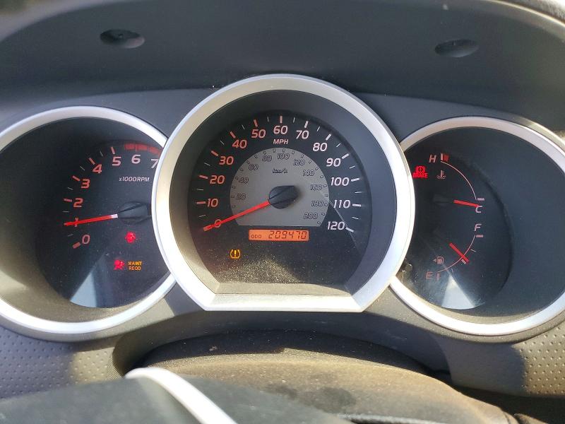 2006 Toyota Tacoma VIN 5TETU22N86Z206259 COPART salvage auction — FRONT END, Ca - Salvage Certificate, sold $4,150 on 2026-07-24 (photo 9)