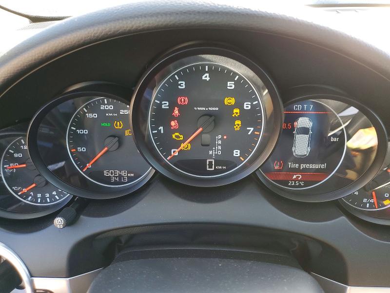 2011 Porsche Cayenne VIN WP1AA2A2XBLA06420 COPART salvage auction — REAR END, On - Permit Salvage, sold $800 on 2026-07-28 (photo 9)