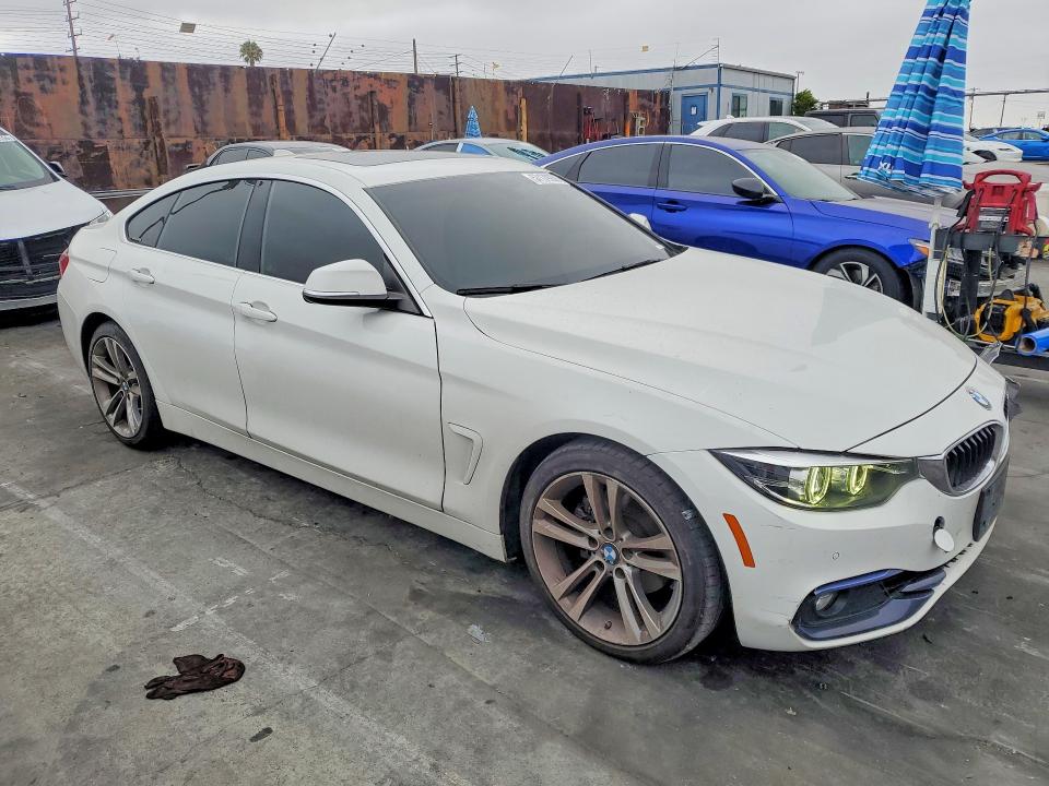 2019 BMW 4er VIN WBA4J1C59KBM15642 COPART salvage auction — FRONT END, Ca - Salvage Certificate, sold $7,400 on 2026-07-22 (photo 4)