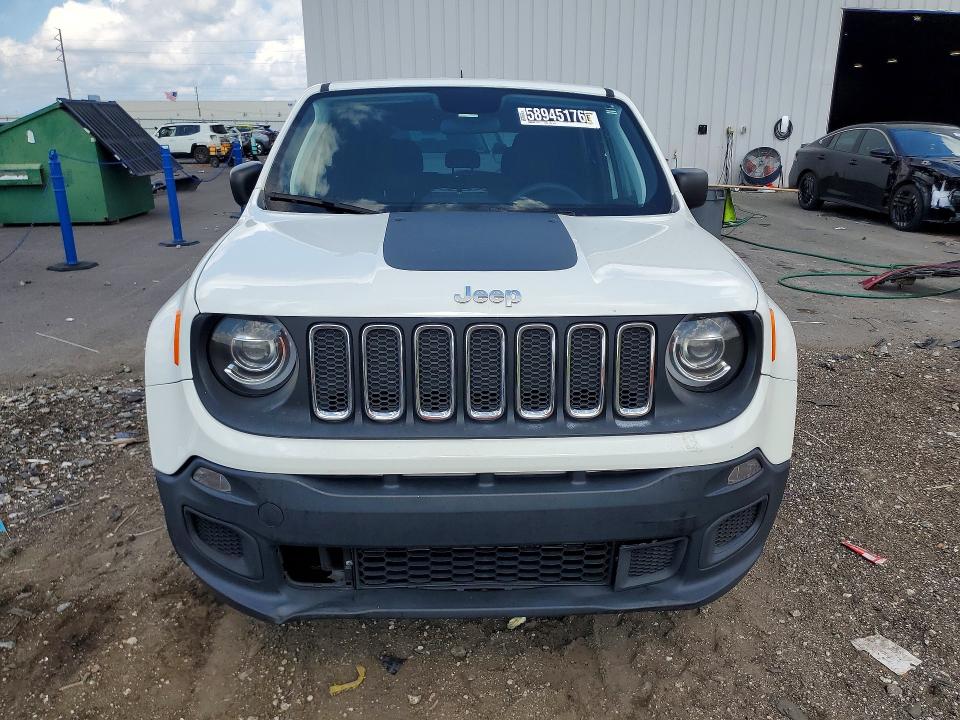 2018 Jeep Renegade VIN ZACCJBAB3JPH15307 COPART salvage auction — MINOR DENT/SCRATCHES, GA - CERTIFICATE OF TITLE, sold $10 on 2026-07-23 (photo 5)