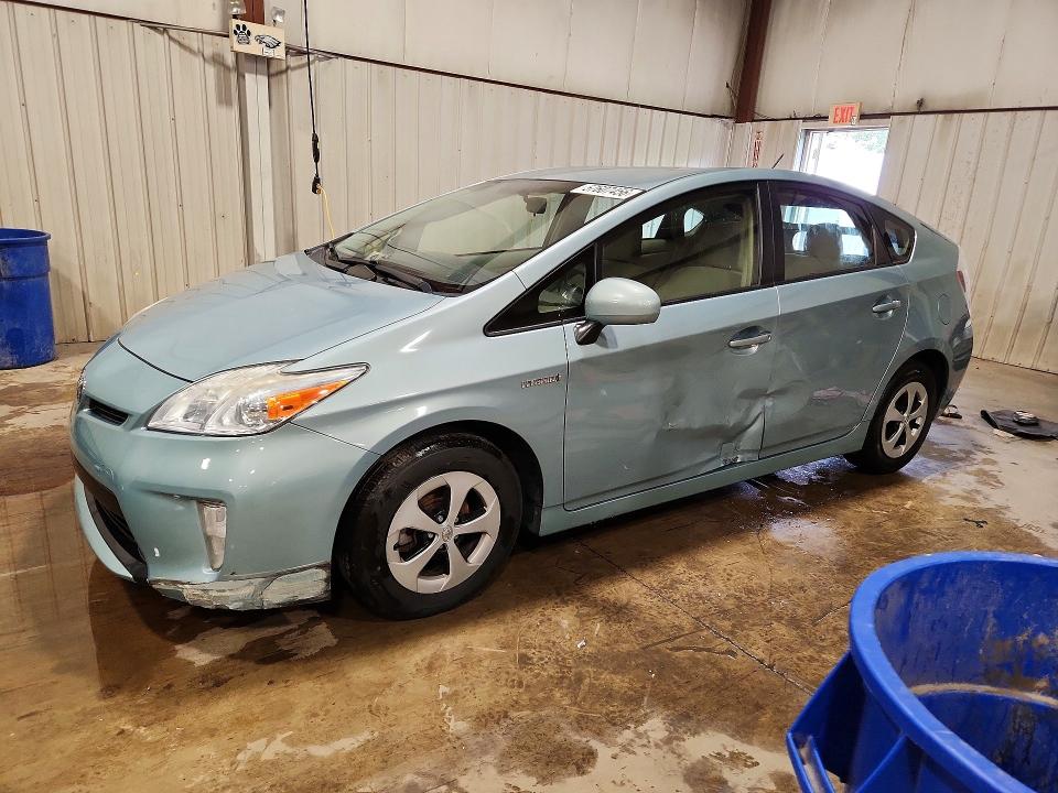 2013 Toyota Prius VIN JTDKN3DU6D1714448 COPART salvage auction — SIDE, Pa - Certificate Of Salvage, sold $2,400 on 2026-07-17 (photo 1)