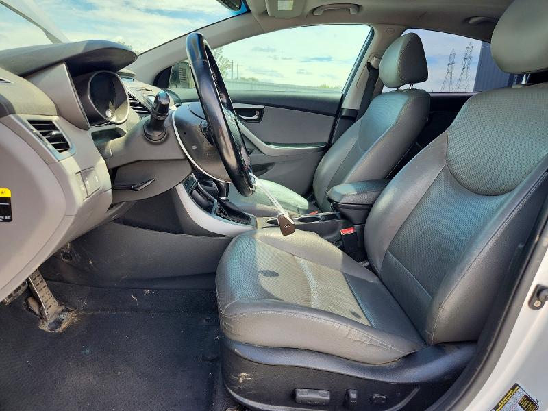2015 Hyundai Elantra VIN KMHDH4AH6FU372235 COPART salvage auction — MECHANICAL, Oh - Certificate Of Title, sold $1,650 on 2026-07-24 (photo 7)