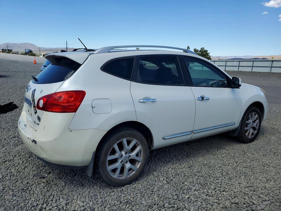 2011 Nissan Rogue sport VIN JN8AS5MV2BW267095 COPART salvage auction — SIDE, Tx - Cert Of Title-Rebuilt Salvage, sold $100 on 2026-07-09 (photo 3)