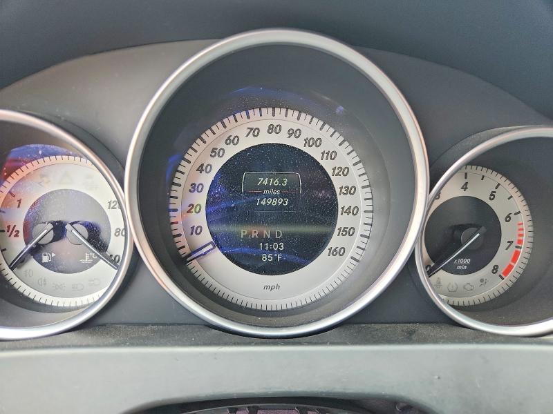 2013 Mercedes-benz C-klasse VIN WDDGF4HB2DR294017 COPART salvage auction — REAR END, Tx - Salvage Vehicle Title, sold $600 on 2026-07-10 (photo 9)