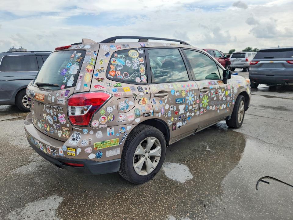 2016 Subaru Forester VIN JF2SJABC1GH411035 COPART salvage auction — MECHANICAL, La - Certificate Of Title, sold $1,500 on 2026-07-18 (photo 3)