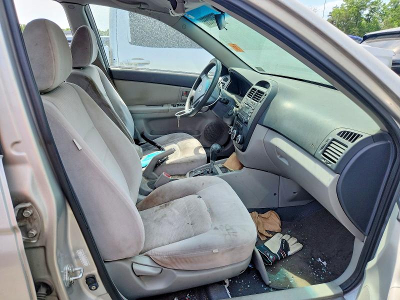 2008 Kia Spectra VIN KNAFE121185538001 COPART salvage auction — ALL OVER, MD - CERT OF SALVAGE > 75% DAMAGE, sold $300 on 2026-07-10 (photo 7)