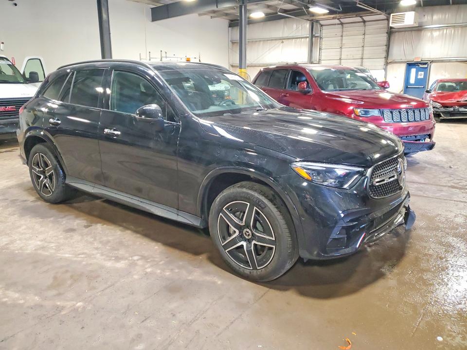 2025 Mercedes-benz Glc VIN W1NKM4HB3SF393396 COPART salvage auction — FRONT END, Pa - Certificate Of Salvage, sold $23,800 on 2026-07-08 (photo 4)