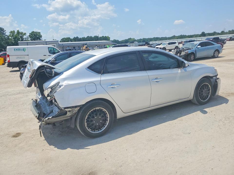 2018 Nissan Sentra VIN 3N1AB7AP8JY336959 COPART salvage auction — REAR END, Sc - Cert Of Title-Salvage, sold $450 on 2026-08-03 (photo 3)