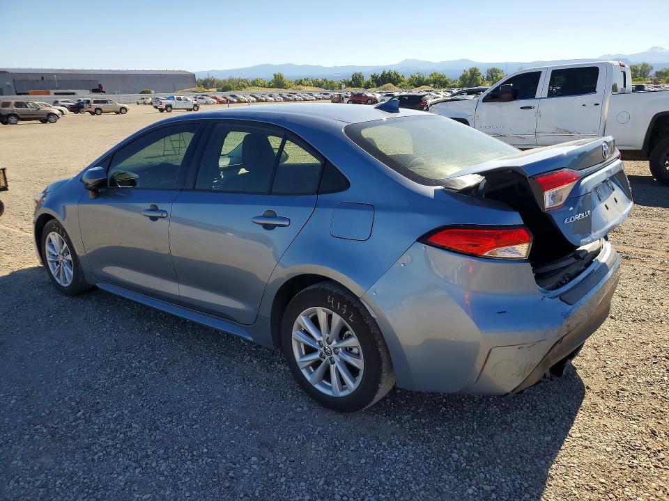 2025 Toyota Corolla VIN JTDBCMFEXS3107309 COPART salvage auction — REAR END, Salvage Title, sold $4,600 on 2026-07-24 (photo 2)