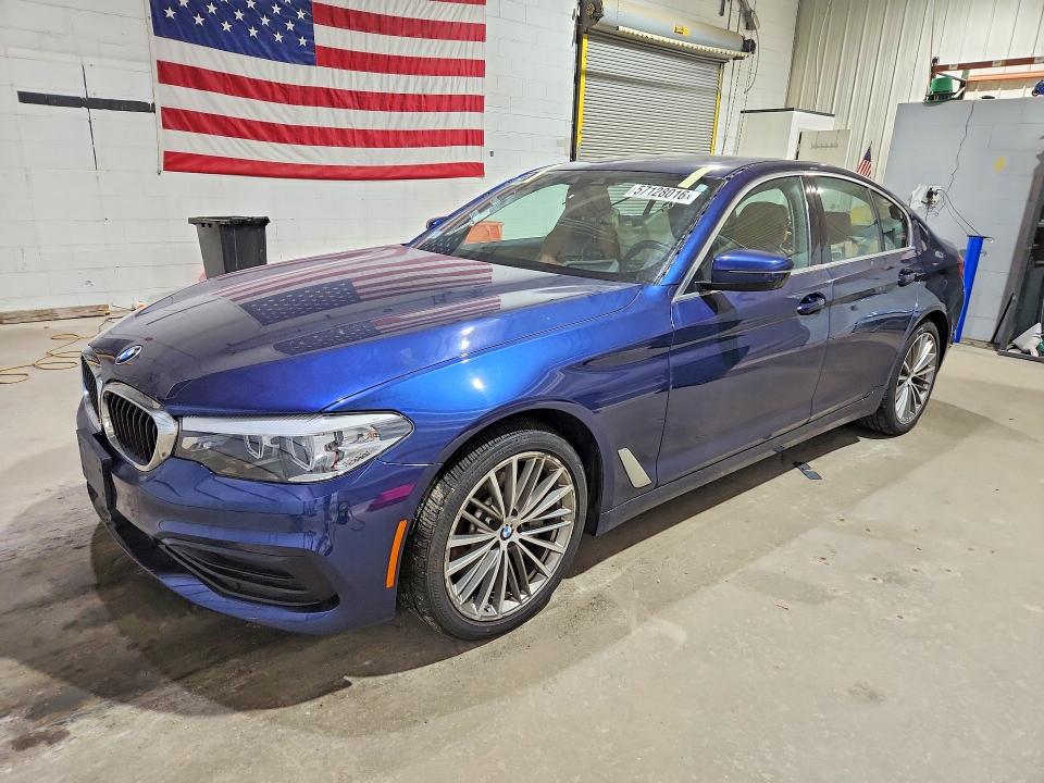 2019 BMW VIN WBAJE7C53KWD55587 COPART salvage auction — DAMAGE HISTORY, Ma - Cert Of Title-Salvage, sold $9,000 on 2026-07-30 (photo 1)