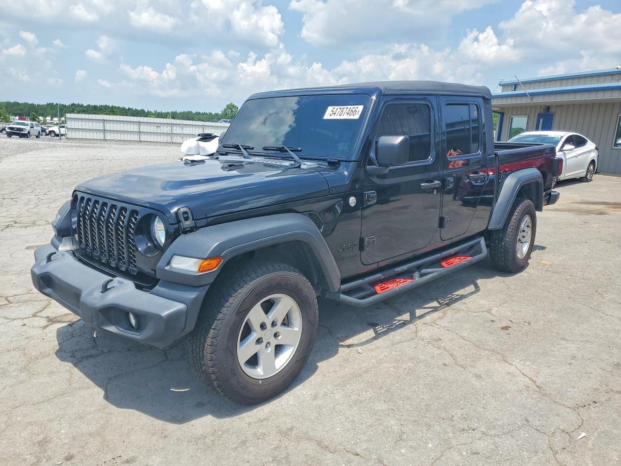2021 Jeep Gladiator VIN 1C6HJTAG2ML542483 COPART salvage auction — Minor Dent/Scratches, TN - SALVAGE CERTIFICATE, sold $12,600 on 2026-07-09 (photo 1)