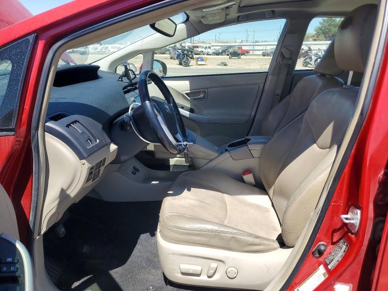 2012 Toyota Prius VIN JTDKN3DU9C5393562 COPART salvage auction — FRONT END, Id - Salvage Certificate Of Title, sold $750 on 2026-07-23 (photo 7)