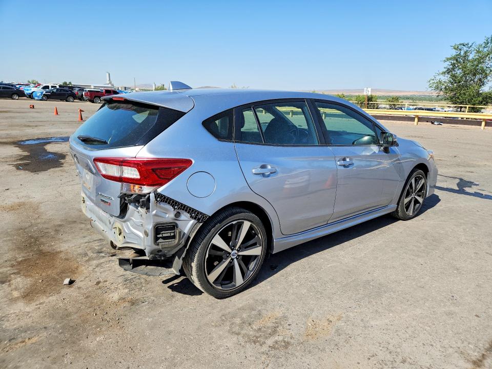2018 Subaru VIN 4S3GTAK62J1722062 COPART salvage auction — REAR END, Nm - Cert Of Title-Salvage, sold $2,550 on 2026-07-09 (photo 3)