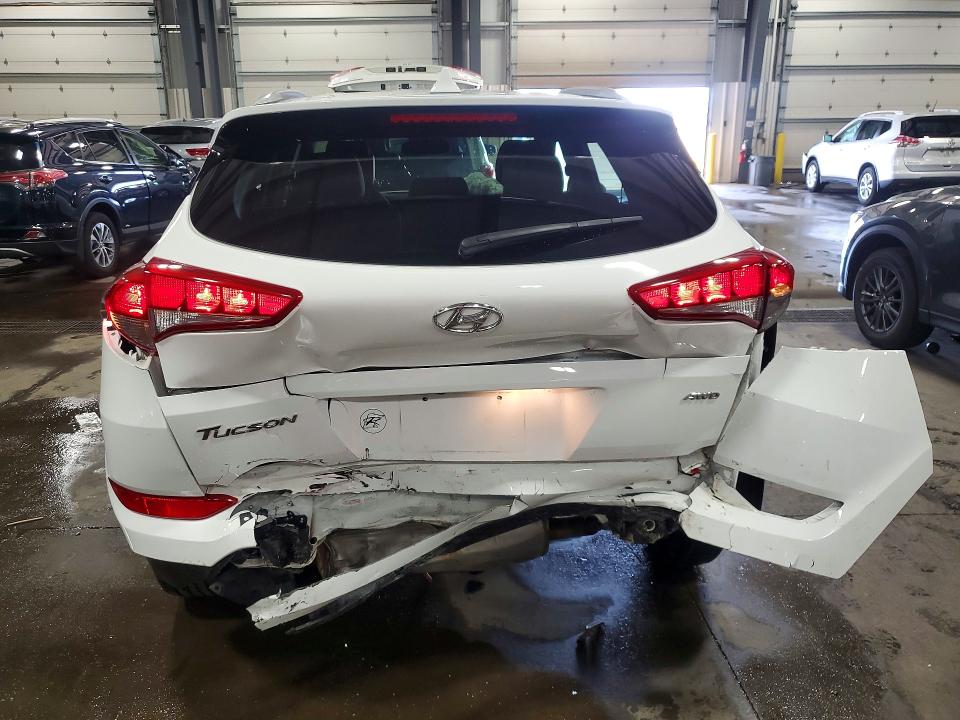 2018 Hyundai Tucson VIN KM8J3CA44JU732054 COPART salvage auction — REAR END, Mn - Cert Of Title-Salvage, sold $225 on 2026-07-28 (photo 6)