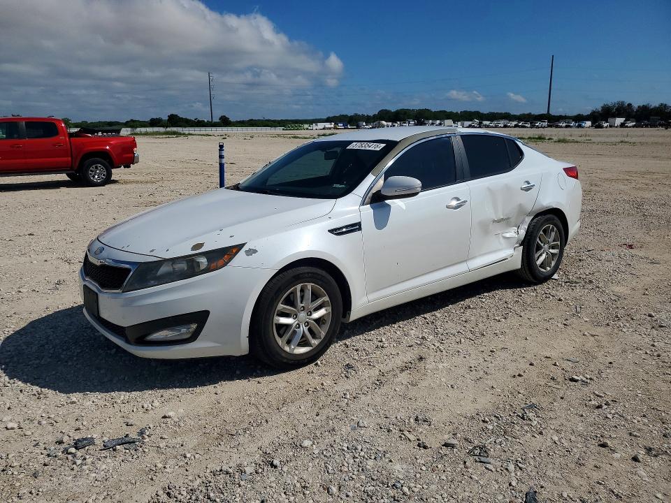 2013 Kia Optima VIN 5XXGM4A73DG249029 COPART salvage auction — SIDE, Tx - Salvage Vehicle Title, sold $600 on 2026-07-09 (photo 1)
