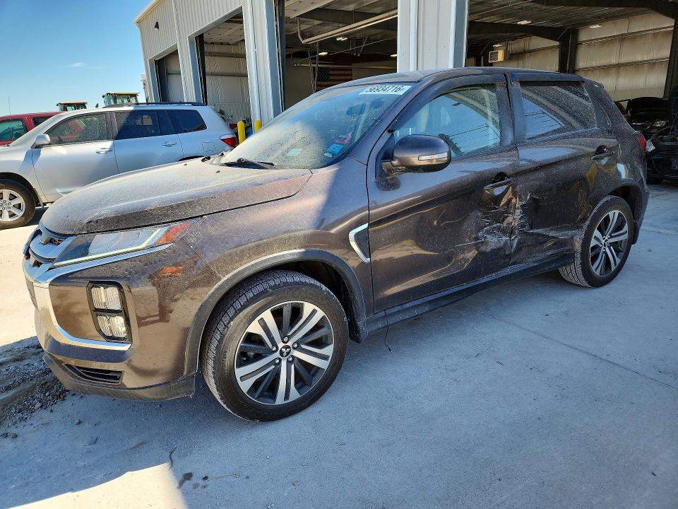 2020 Mitsubishi Outlander VIN JA4AP4AU1LU004459 COPART salvage auction — SIDE, Ne - Cert Of Title-Salvage, sold $250 on 2026-07-28 (photo 1)