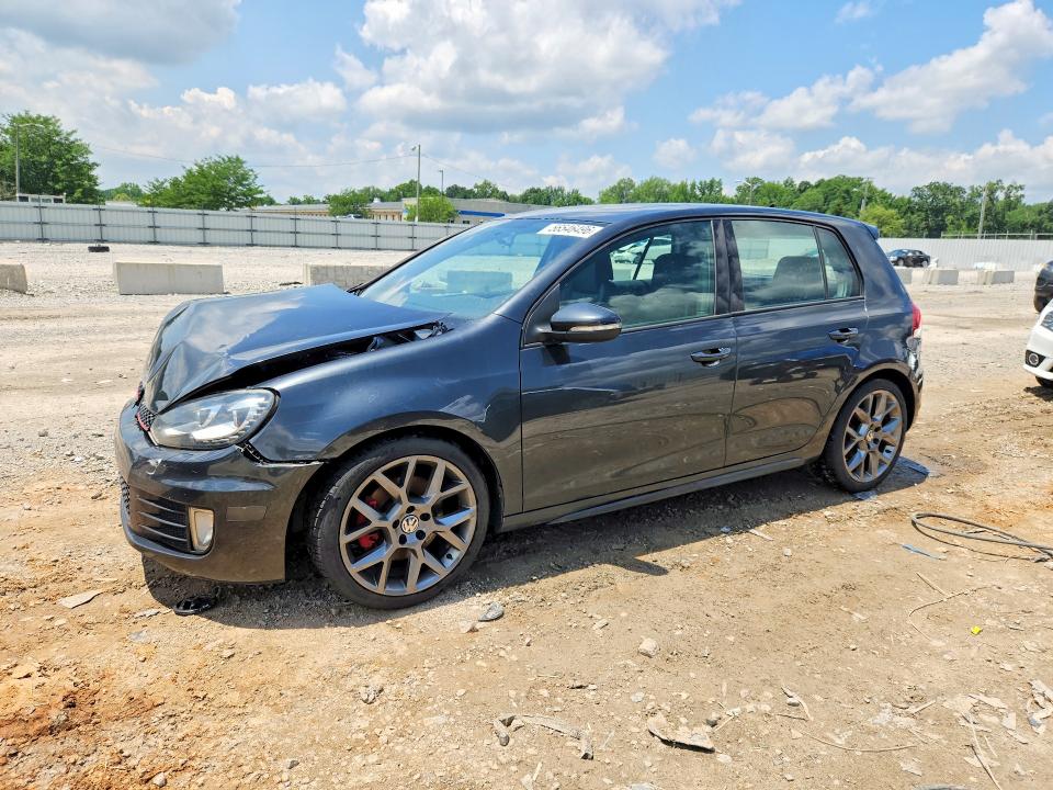2014 Volkswagen Gti VIN WVWGD7AJ5EW006528 COPART salvage auction — FRONT END, KY - CERT OF TITLE-SALVAGE, sold $1,800 on 2026-07-27 (photo 1)