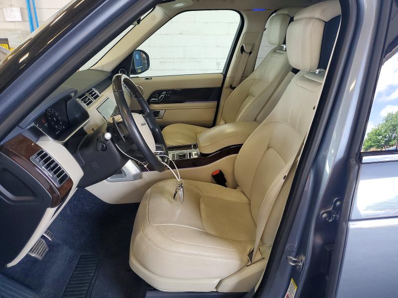 2021 Land rover RANGE ROVER VIN SALGS2SE3MA450344 COPART salvage auction — FRONT END, MN - CERT OF TITLE-SALVAGE, sold $26,000 on 2026-09-22 (photo 7)