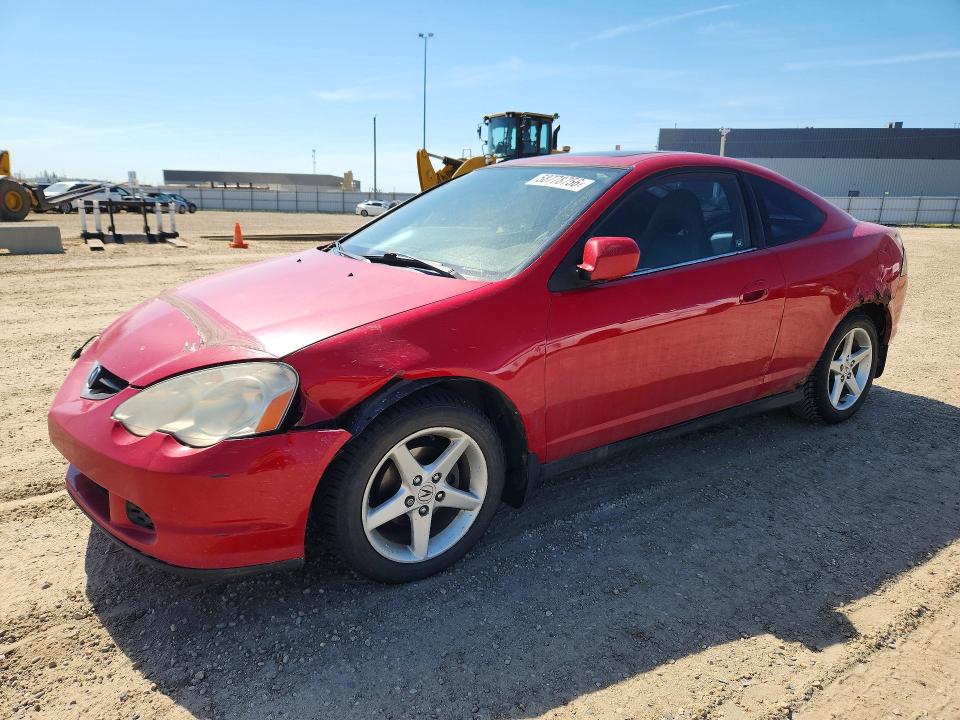 2004 Acura Rsx VIN JH4DC53814S801438 COPART salvage auction — FRONT END, AB - BOS - SALVAGE, sold $125 on 2026-07-16 (photo 1)