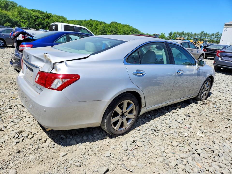2008 Lexus ES VIN JTHBJ46G382270193 COPART salvage auction — REAR END, Nj - Cert Of Title-Salvage, sold $400 on 2026-07-22 (photo 3)