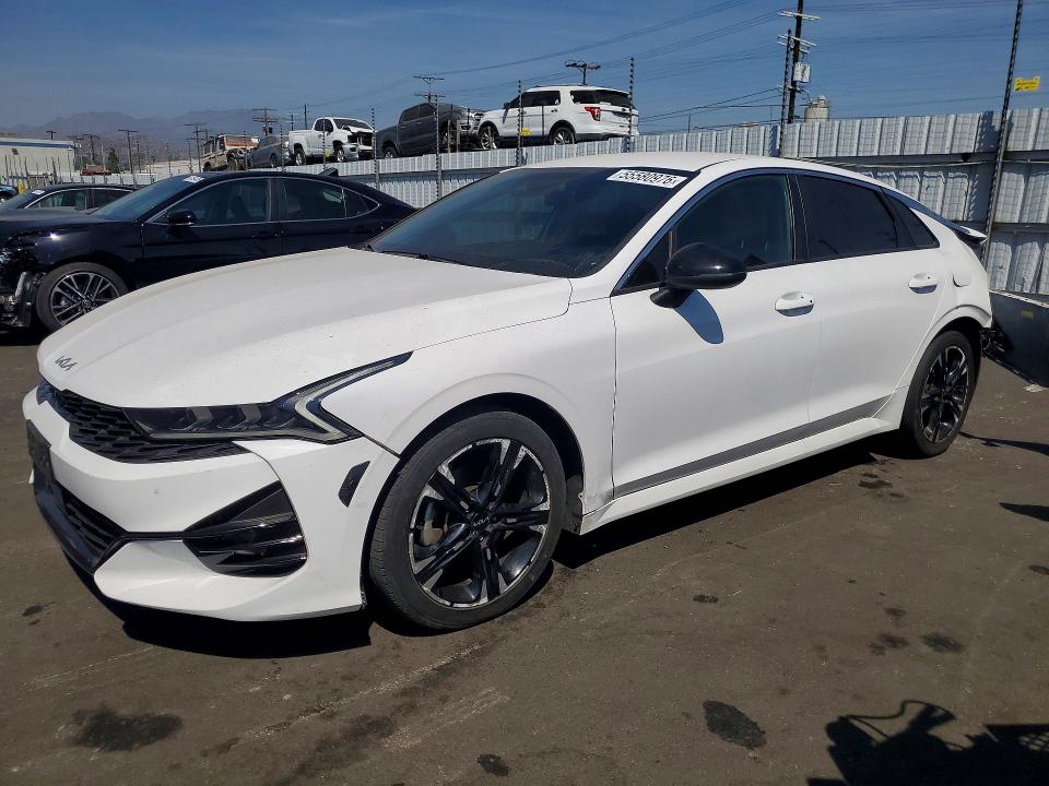 2024 Kia K5 VIN 5XXG64J2XRG244352 COPART salvage auction — REAR END, Ca - Salvage Certificate, sold $3,200 on 2026-07-20 (photo 1)