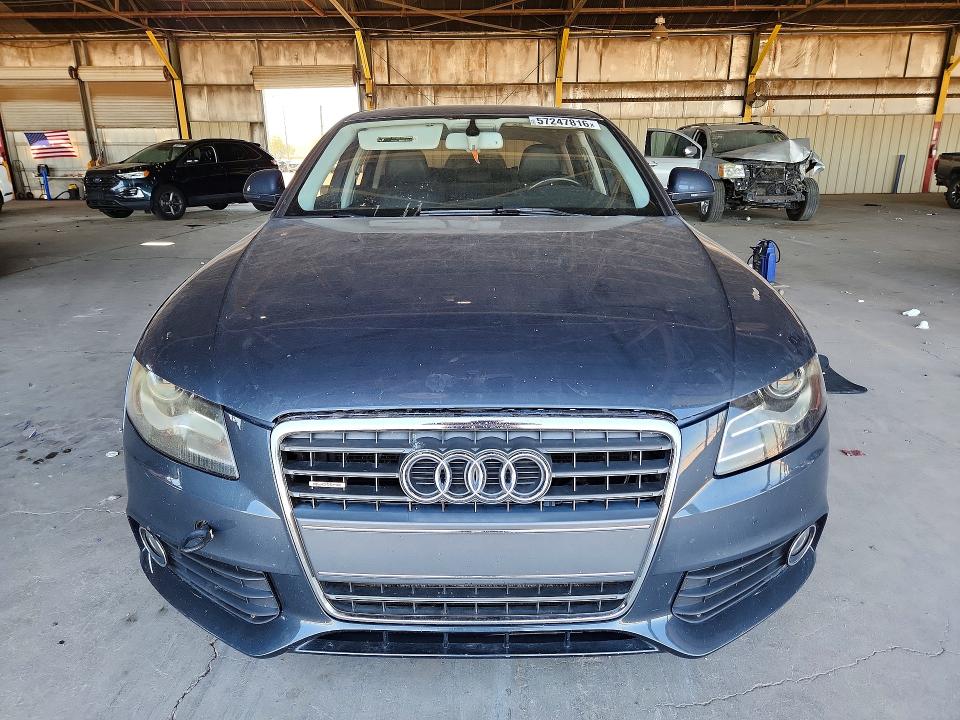 2009 Audi A4 VIN WAUMF78K49N037113 COPART salvage auction — MECHANICAL, AZ - CERT OF TITLE - SALVAGE, sold $250 on 2026-07-13 (photo 5)