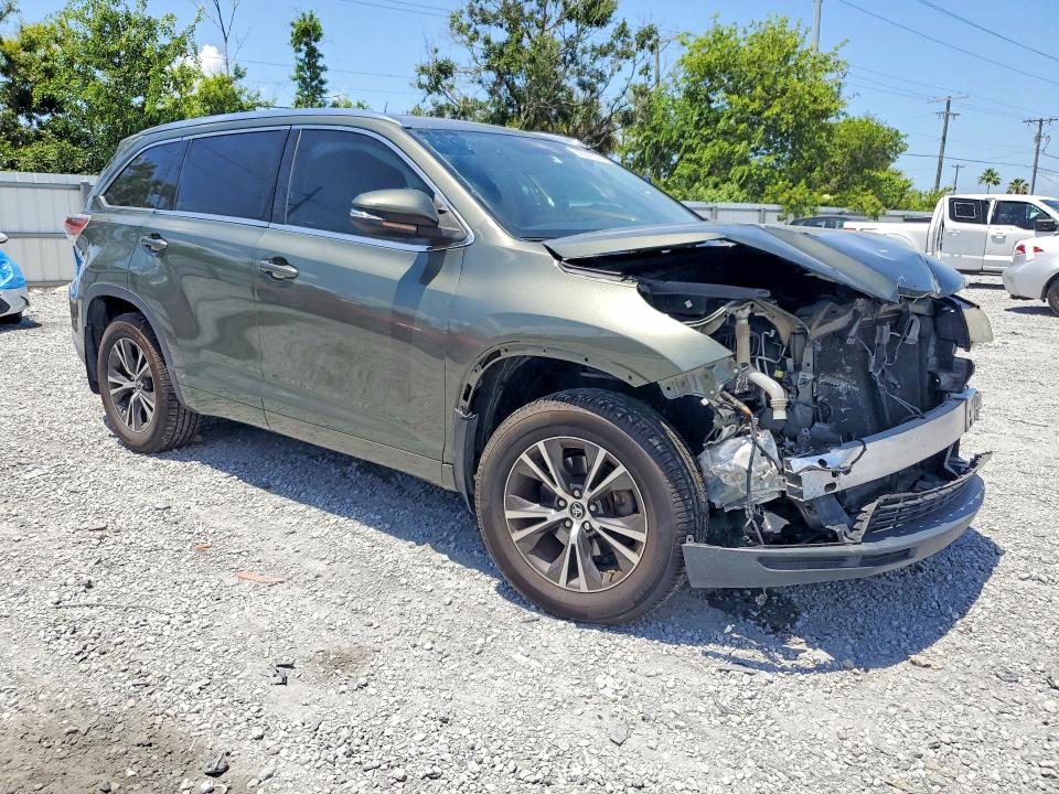 2016 Toyota VIN 5TDKKRFH1GS121504 COPART salvage auction — FRONT END, FL - CERTIFICATE OF DESTRUCTION, sold $4,250 on 2026-07-06 (photo 4)