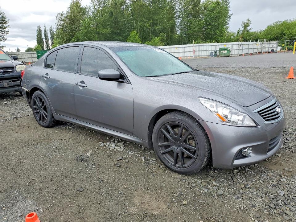 2013 Infiniti G VIN JN1CV6AR8DM759060 COPART salvage auction — REAR END, Wa - Bill Of Sale, sold $2,550 on 2026-07-06 (photo 4)