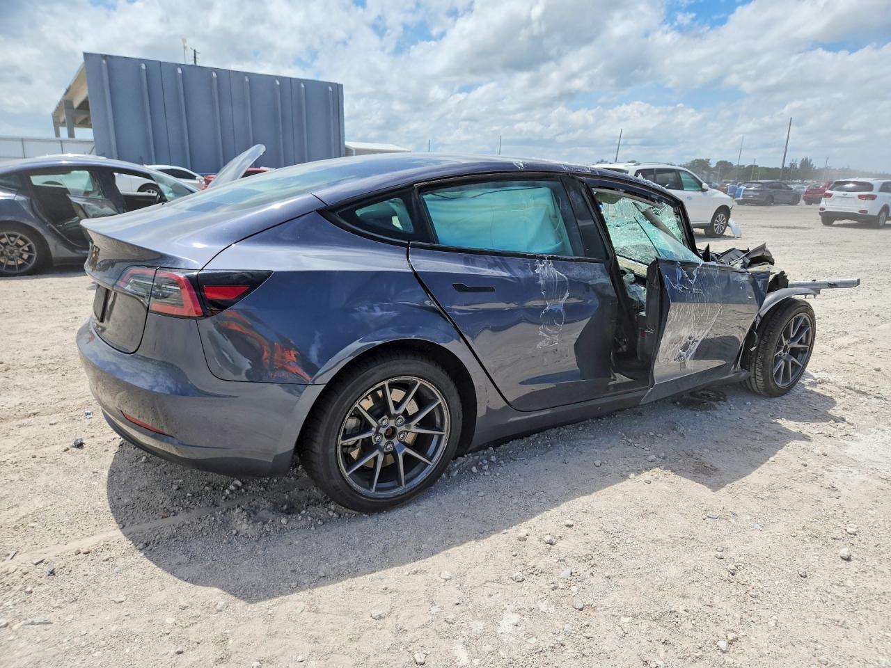 2023 Tesla Model 3 VIN 5YJ3E1EA6PF648783 COPART salvage auction — Front End, MD - CERTIFICATE OF TITLE, sold $4,950 on 2026-07-03 (photo 3)