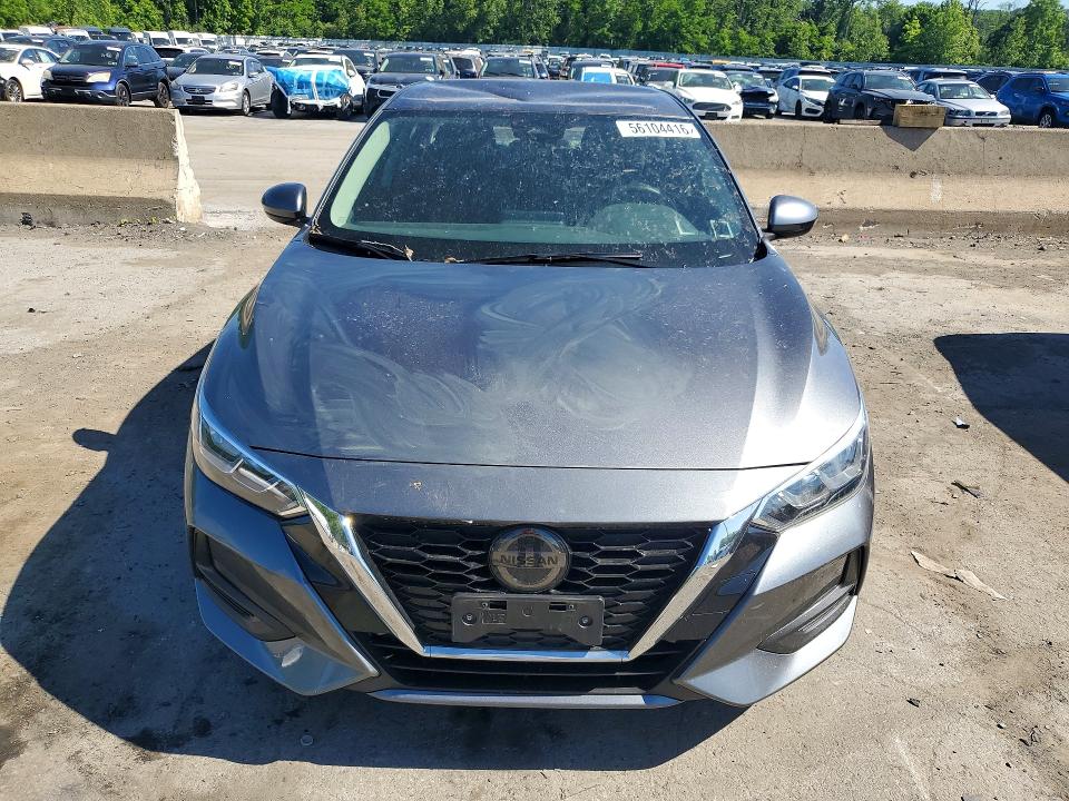 2021 Nissan Sentra VIN 3N1AB8BV9MY304710 COPART salvage auction — WATER/FLOOD, Ny - Mv907A-Flood Salvage, sold $1,800 on 2026-07-02 (photo 5)