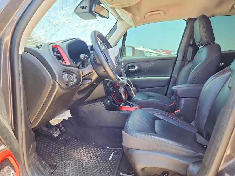 2019 Jeep Renegade VIN ZACNJBC11KPJ90615 COPART salvage auction — FRONT END, Tx - Salvage Vehicle Title, sold $2,700 on 2026-08-20 (photo 7)