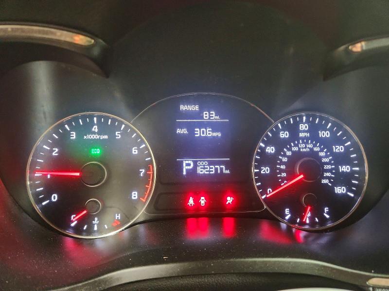 2016 Kia Forte VIN KNAFK4A6XG5474823 COPART salvage auction — FRONT END, Il - Salvage Certificate, sold $550 on 2026-07-13 (photo 9)