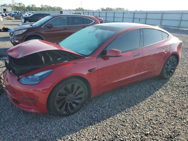 2022 Tesla Model 3 VIN 5YJ3E1EC7NF261156 — COPART salvage auction photo
