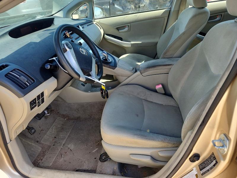 2010 Toyota Prius VIN JTDKN3DU4A0052144 COPART salvage auction — FRONT END, MO - SALVAGE CERTIFICATE OF TITLE, sold $700 on 2026-07-28 (photo 7)