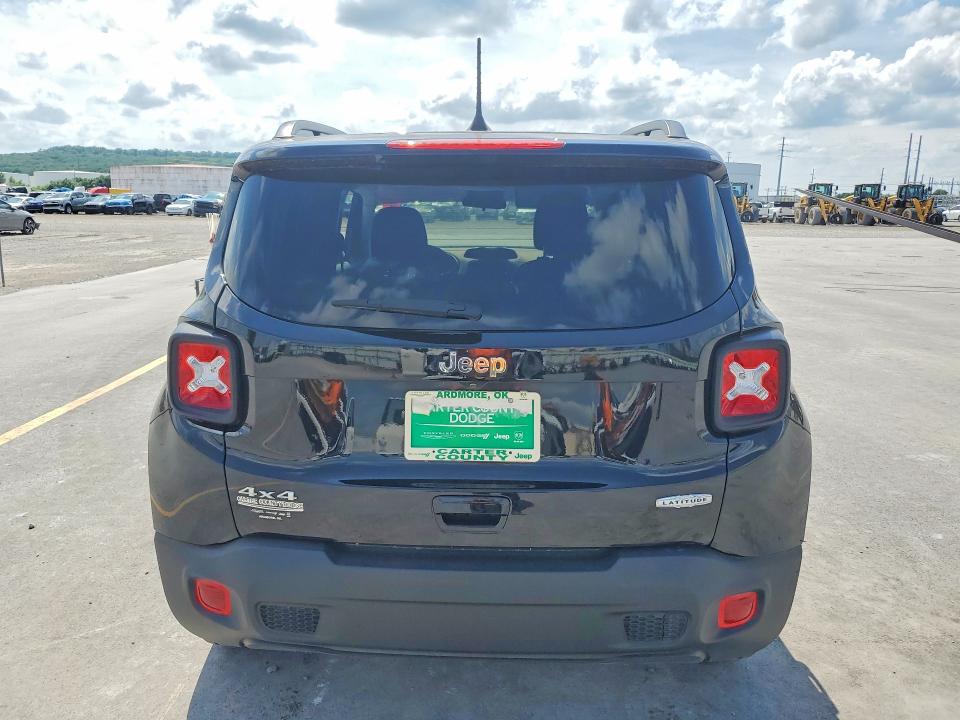 2022 Jeep VIN ZACNJDB18NPN87126 COPART salvage auction — FRONT END, Ok - Cert Of Title-Rebuilt, sold $3,600 on 2026-07-15 (photo 6)