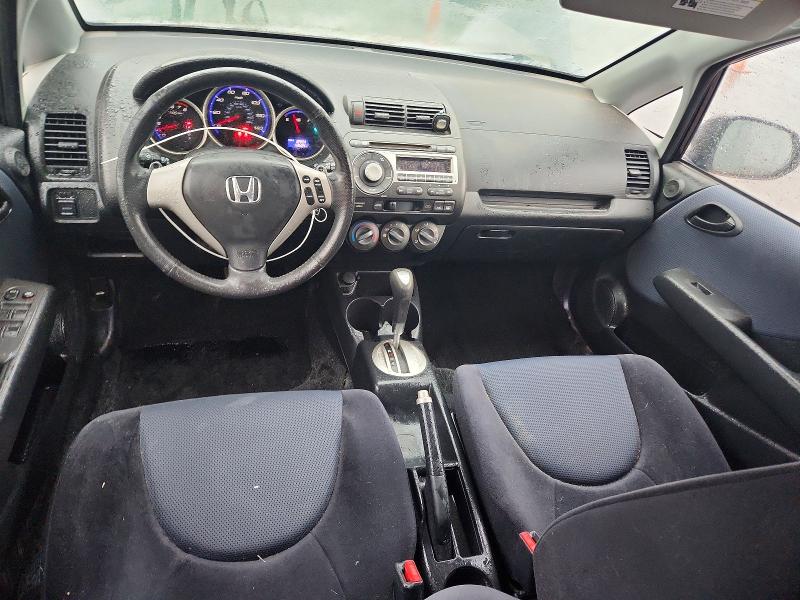 2008 Honda Fit VIN JHMGD38608S024729 COPART salvage auction — FRONT END, NM - CERT OF TITLE-SALVAGE (P), sold $1,150 on 2026-07-16 (photo 8)