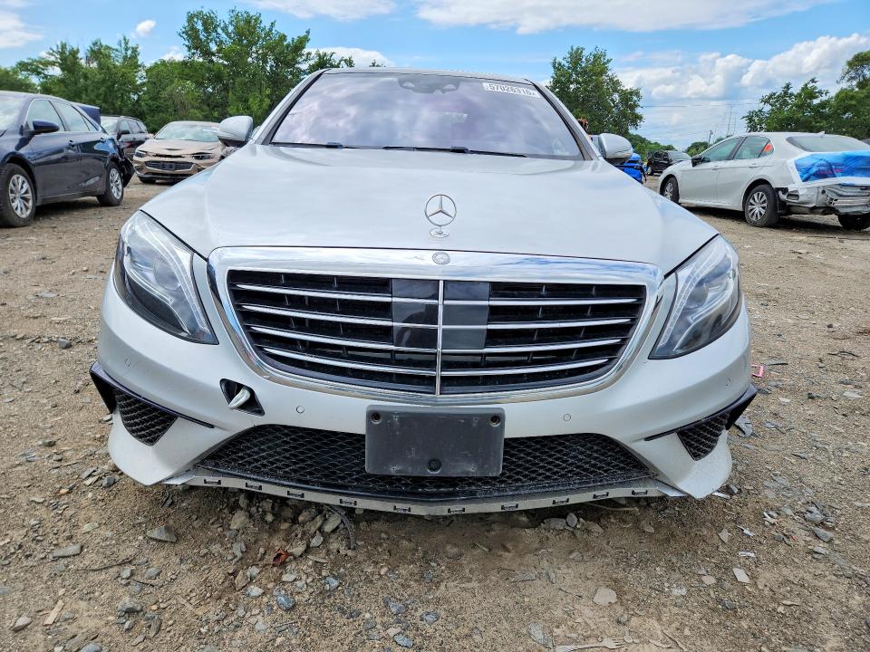 2015 Mercedes-benz S-klasse amg VIN WDDUG7JB2FA153042 COPART salvage auction — REAR END, Ct - Certificate Of Title (P), sold $12,500 on 2026-07-09 (photo 5)