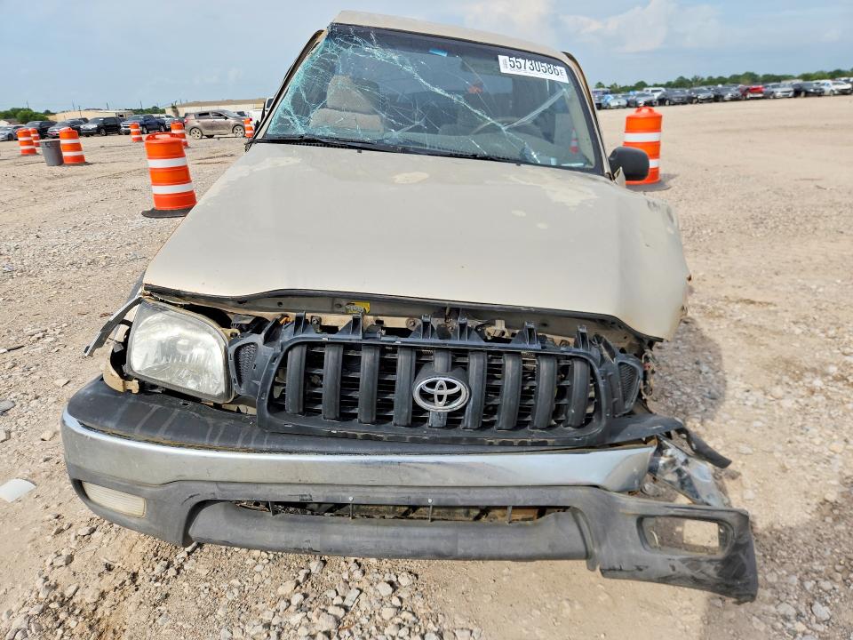 2001 Toyota Tacoma VIN 5TESN92N21Z758169 COPART salvage auction — FRONT END, TX - SALVAGE VEHICLE TITLE (P), sold $750 on 2026-07-16 (photo 5)