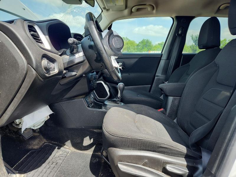 2019 Jeep Renegade VIN ZACNJBBB3KPK30493 COPART salvage auction — FRONT END, Il - Salvage Certificate, sold $400 on 2026-07-31 (photo 7)