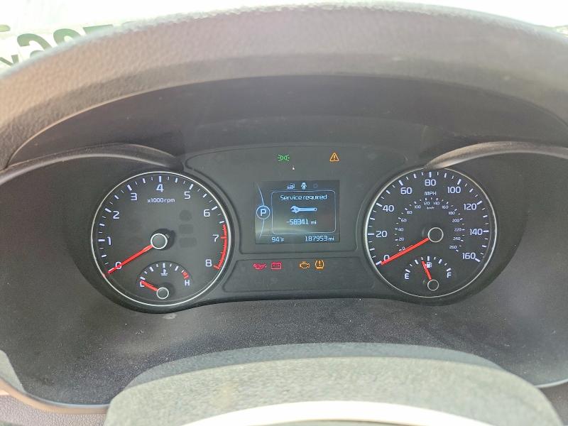 2016 Kia Optima VIN 5XXGT4L36GG032477 COPART salvage auction — MECHANICAL, Tx - Certificate Of Title, sold $625 on 2026-07-02 (photo 9)