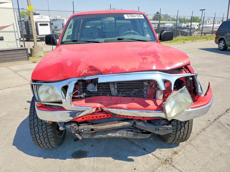 2004 Toyota Tacoma VIN 5TEHN72N84Z438194 COPART salvage auction — FRONT END, Ca - Salvage Certificate, sold $8,000 on 2026-08-24 (photo 5)